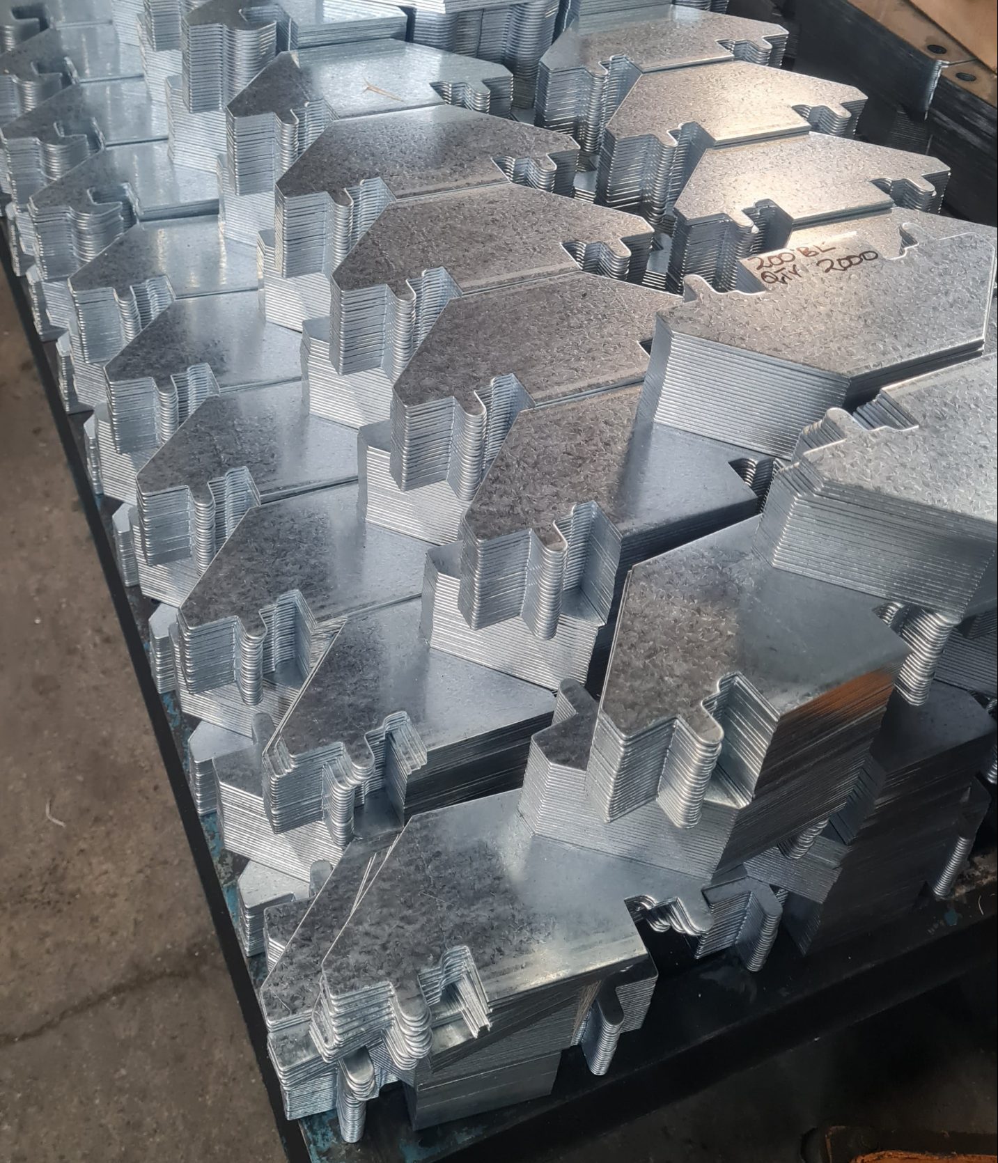 Close up of SEL Engineering 2021 Ltd press tooling